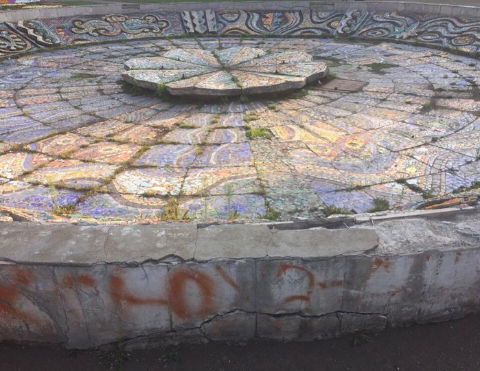 В Уфе реконструируют заброшенный фонтан