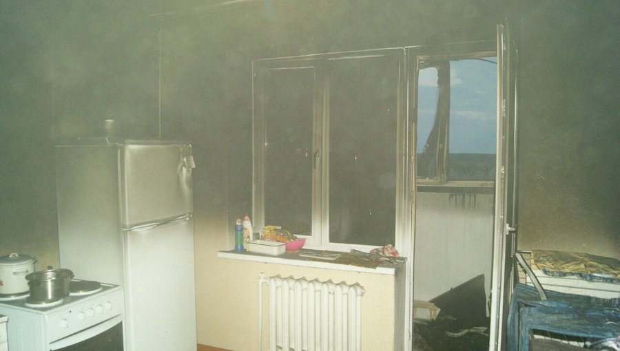 В Башкирии из-за пожара в доме эвакуировали 34 человека