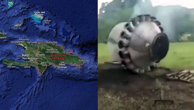 Уфолог заявил о падении фрагмента НЛО в Доминикане
