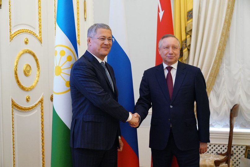 Башкирия и Санкт-Петербург подписали дорожную карту по развитию сотрудничества