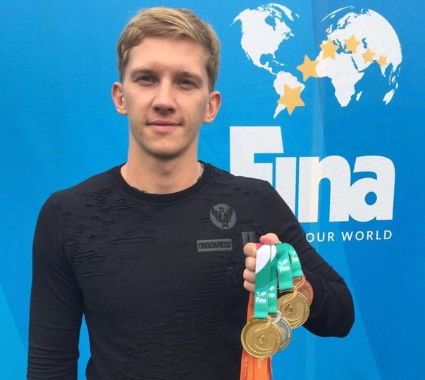 Пловец из Башкирии завоевал четыре медали на чемпионате мира