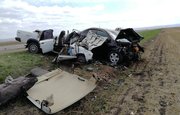 Жуткое ДТП в Башкирии: От удара у автомобиля оторвало крышу
