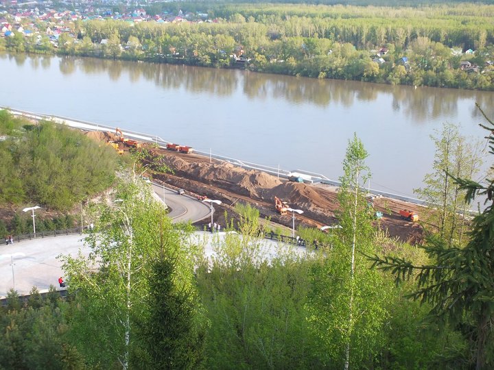 Уфа получит от федеральных властей деньги на строительство набережной
