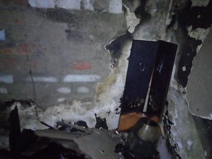 В Уфе ночью из-за пожара в пятиэтажке эвакуировали 50 человек