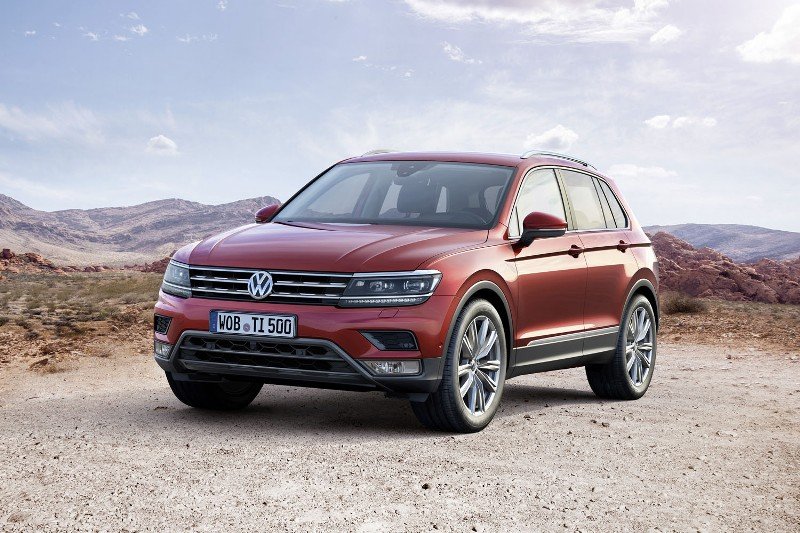 Volkswagen представил обновлённый Tiguan для рынка России