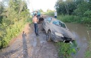 В Башкирии 20 туристов на 5 автомобилях оказались в плену из-за подъёма воды
