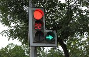 В Уфе планируют в ручном режиме регулировать длительность горения зелёного сигнала светофора на закрытой транспортной развязке на пересечении с улицей Заки Валиди