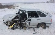 В Башкирии столкнулись два автомобиля, водители госпитализированы
