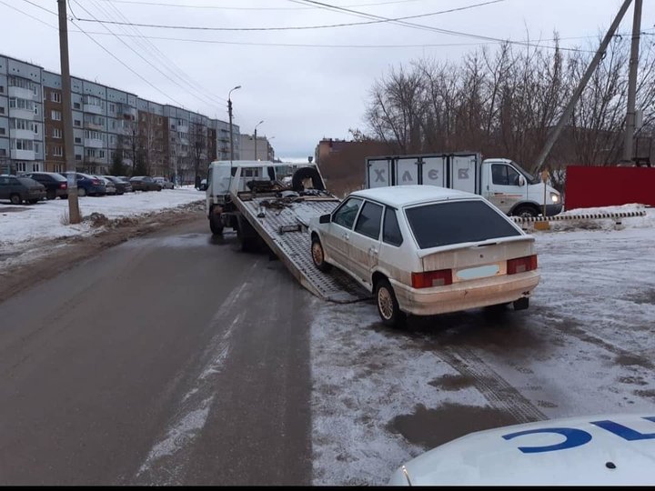 В Башкирии поймали пьяного водителя, разъезжавшего по улицам одного из городов