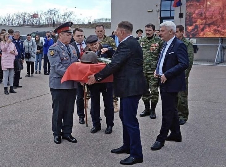 В Башкирию привели останки бойца, найденные в Севастополе