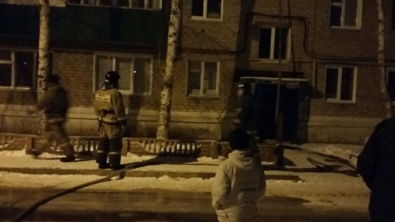 В Башкирии при пожаре пострадала семья из 5 человек