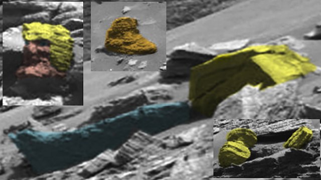Уфолог обнаружил на Марсе древние инопланетные артефакты