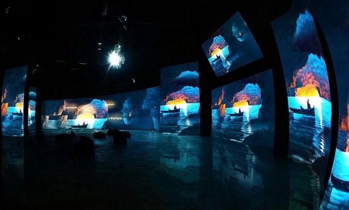 В Уфе заработала мультимедийная выставка Айвазовского