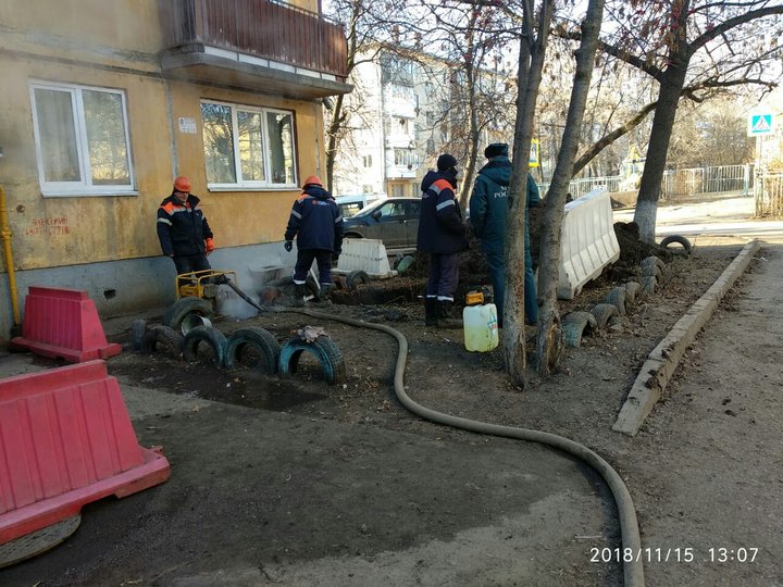 В Уфе 29 жилых домов остались без горячей воды из-за аварии