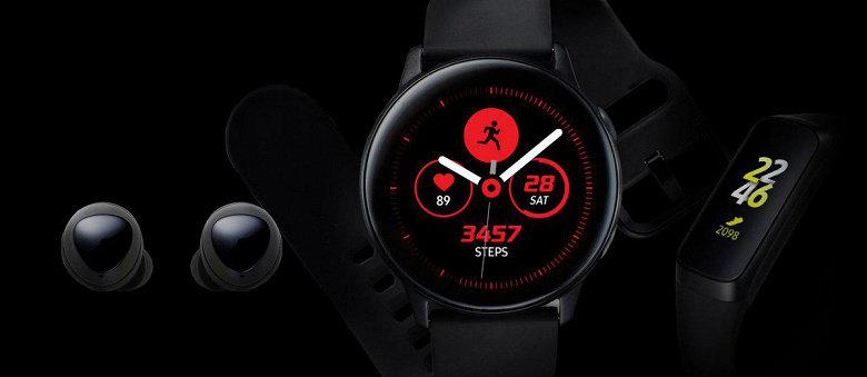 Компания Samsung случайно показала новые смарт-часы, фитнес-браслет и беспроводные наушники