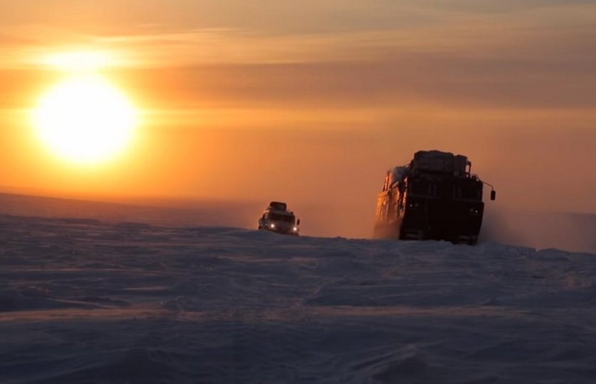 Вездеходы из Башкирии «служат» в Арктике