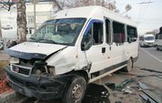 В Уфе в аварии пострадали пассажиры автобуса