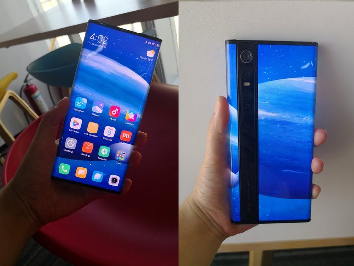Уникальный смартфон Xiaomi Mi Mix Alpha показали на фото