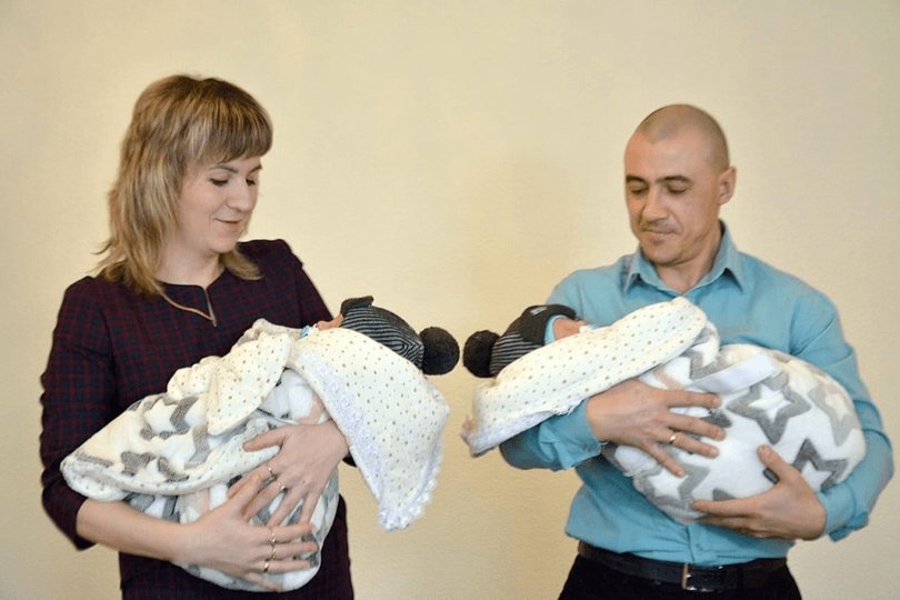 В одном из городов Башкирии первые близнецы года родились в многодетной семье