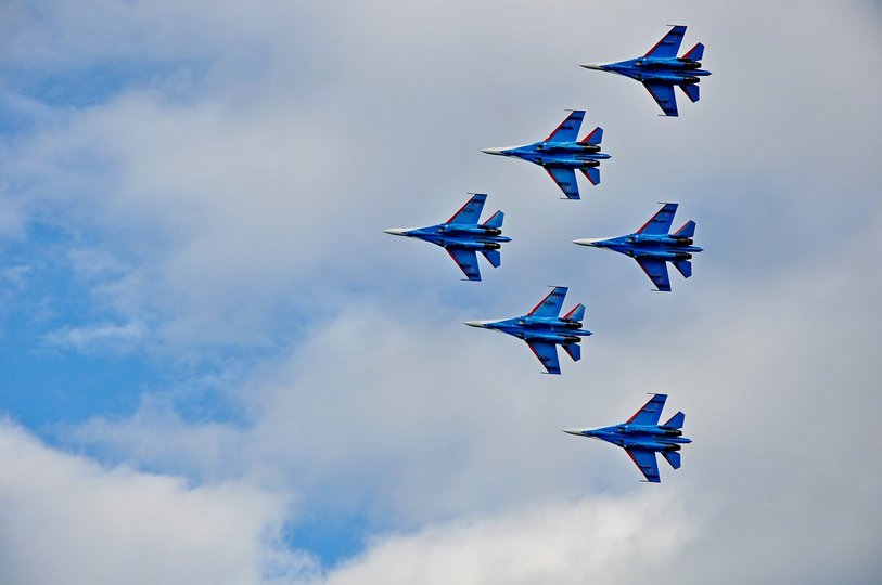 В Уфе состоится показ группы высшего пилотажа «Русские Витязи»