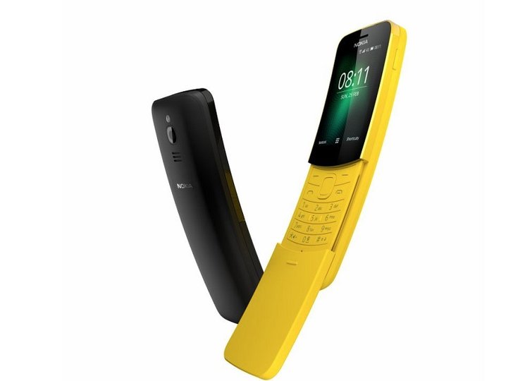 В России стартовали продажи «телефона-банана» Nokia 8110 нового поколения