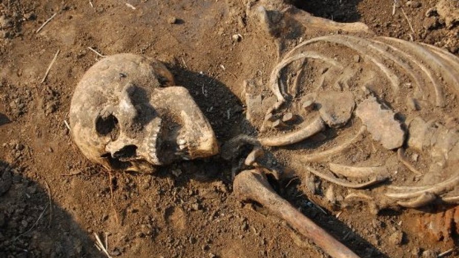 В Уфе нашли человеческий скелет