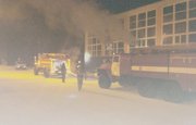 В Башкирии в здании спортшколы произошел пожар 
