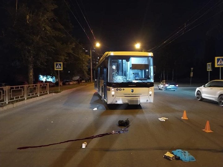 В Уфе автобус «Башавтотранса» сбил женщину