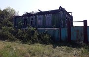 В Башкирии в результате пожара дом остался без крыши 