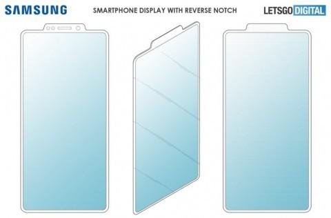 Samsung запатентовал смартфон со странным дизайном