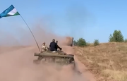 Башкирский батальон сел на боевые машины