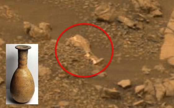 На Марсе возле марсохода обнаружили древнюю вазу