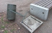 В Башкирии парк Победы атаковали вандалы