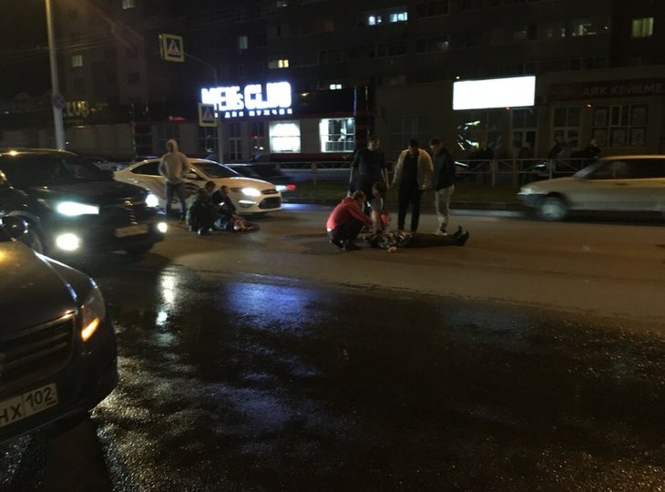 Появились подробности смертельного ДТП в Стерлитамаке – Водитель сбил пешеходов, вылетев на встречку 