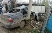 Смертельное ДТП в Башкирии: Автомобиль на скорости врезался в столб