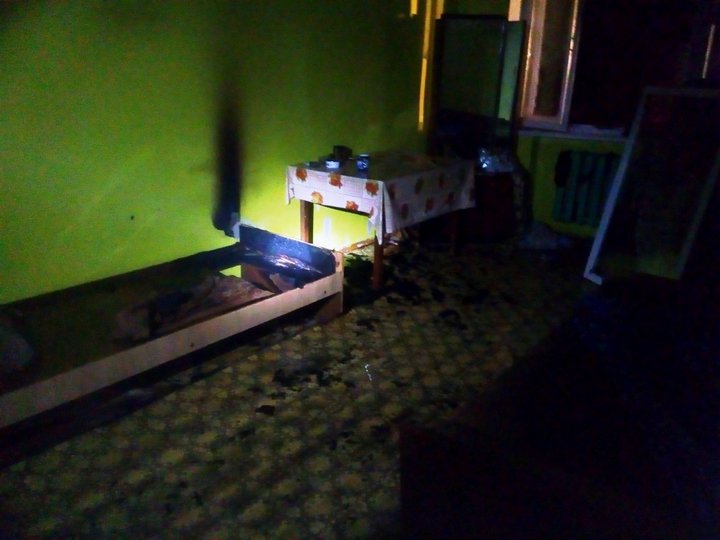 В Башкирии на пожаре спасли пенсионера