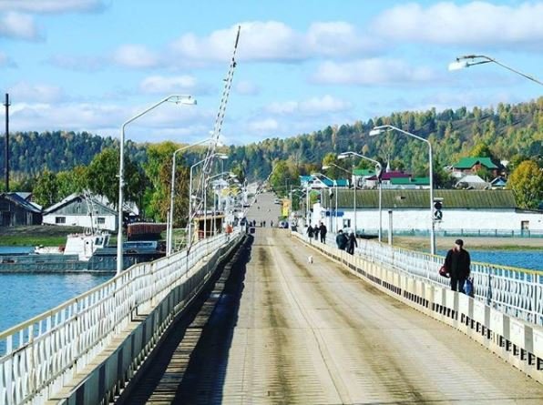 В Башкирии из-за похолодания демонтируют мост через Уфимку