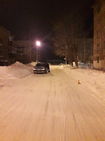 В Башкирии машина сбила школьника на лыжах