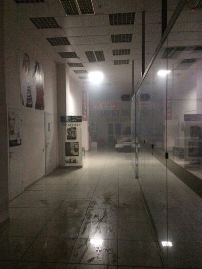 В Башкирии в торговом центре из-за расплавившегося удлинителя сработала пожарная сигнализация  