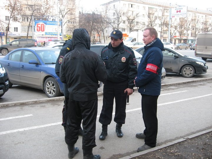 В Уфе народные дружинники регулярно патрулируют улицы