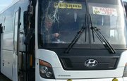 В Уфе автобус из Казани попал в аварию, четверо пассажиров госпитализированы