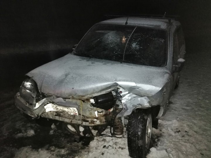 В Башкирии в результате аварии пожилой человек попал в реанимацию
