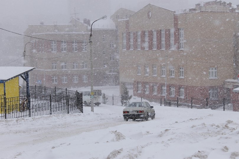 Снегопады в Башкирии продолжатся