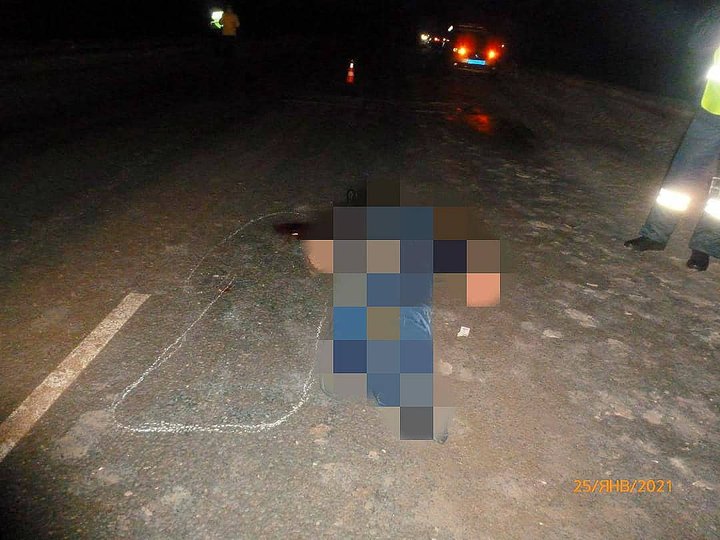 В Башкирии насмерть сбили пешехода, шедшего по середине дороги