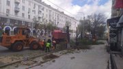 В мэрии Уфы объяснили вырубку деревьев на улице Ленина