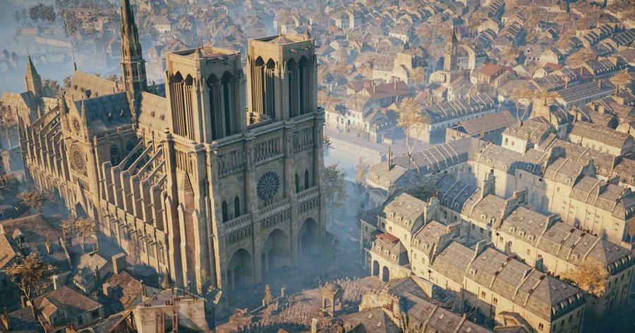 Игра Assassin’s Creed с видами собора Парижской Богоматери стала бесплатной