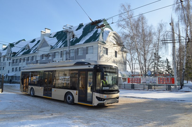 В Башкирии запустили первый электробус