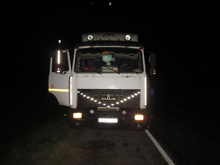 В Башкирии грузовик сбил внезапного выбежавшего на трассу мужчину