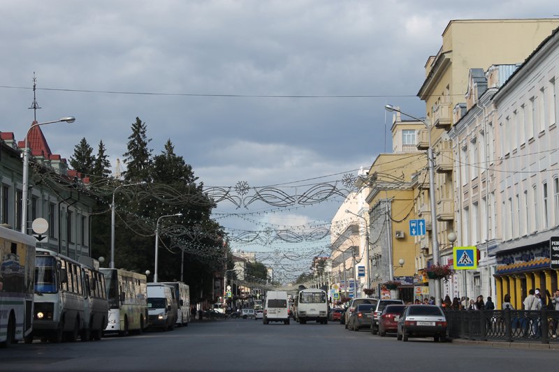 В Уфе улица Ленина частично закрыта более чем на три недели