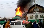 В Башкирии пожар оставил без дома семью с маленькими детьми